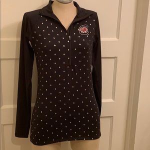 Carolina Gamecock. Half-zip pullover top.